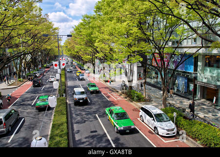 Japan, Honshu-Insel, Kanto, Tokyo, Omotesando Bezirk. Stockfoto