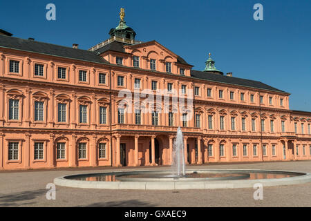 Gartenfassade von Schloss Rastatt, Baden-Württemberg, Deutschland |  Rastatt-Burg oder Schloss Rastatt, Baden-Württemberg, Ge Stockfoto