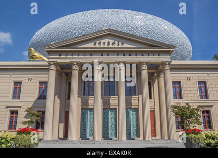 Frontansicht des Museum De Fundatie in Zwolle, Niederlande Stockfoto