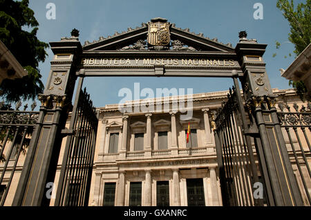 Archäologisches Nationalmuseum - Madrid - Spanien Stockfoto