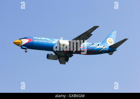 HS-DDM Boeing 737-400 der man airline Stockfoto