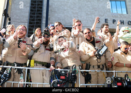 Los Angeles Premiere von "Ghostbusters" - Ankünfte Featuring: Ghostbusters Atmosphäre wo: Los Angeles, California, Vereinigte Staaten von Amerika bei: 9. Juli 2016 Stockfoto