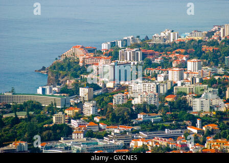 Funchal auf der portugiesischen Insel Madeira im Atlantischen Ozean Stockfoto