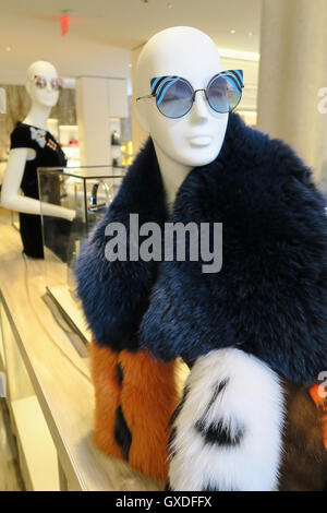 Fendi Store Interieur, NYC, USA Stockfoto