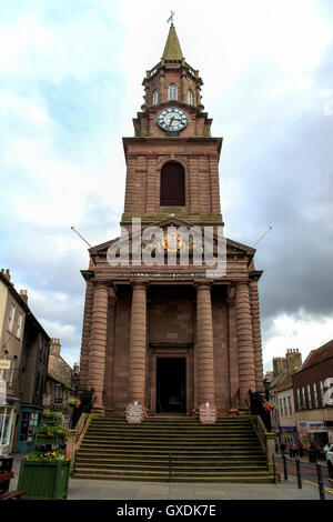 Berwick-upon-Tweed Rathaus, Marygate, Northumberland, England, Vereinigtes Königreich Stockfoto