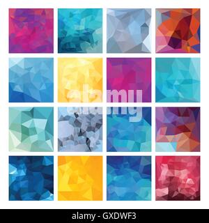 Polygonale Vektor-design Stock Vektor