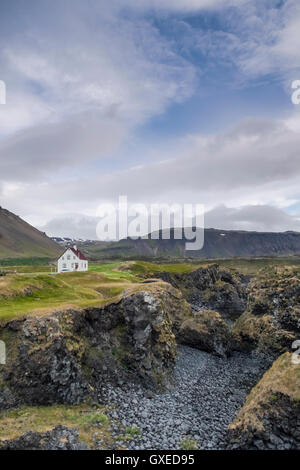 Arnarstapi, Snaefellsnes Halbinsel, Westisland Stockfoto