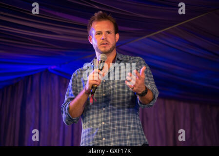 Latitude Festival 2016 Samstag Mitwirkende: Jimmy McGhie wo: Southwold, Vereinigtes Königreich bei: 16. Juli 2016 Stockfoto