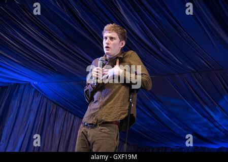 Latitude Festival 2016 Samstag mit: James Acaster Where: Southwold, Vereinigtes Königreich bei: 16. Juli 2016 Stockfoto