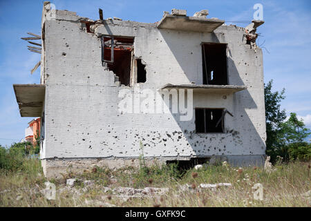 Jugoslawische Kriege Krajina Stockfoto