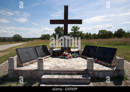 Jugoslawische Kriege Krajina Stockfoto