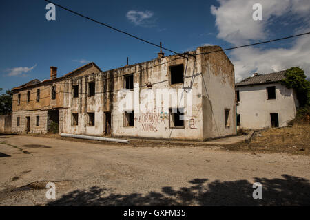 Jugoslawische Kriege Krajina Stockfoto