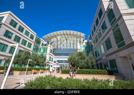 Apple-Hauptquartier Cupertino Stockfoto