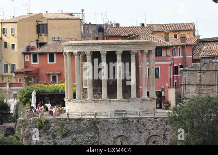 Die schöne Vesta Tempel, Tivoli, Italien Stockfoto