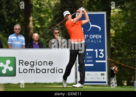 Monza, Italien. 17. September 2016.  Schwedische Golfer Robert Karlsson auf dem 73 Golf italienischen Open 2016. Bildnachweis: Federico Rostagno/Alamy Live-Nachrichten Stockfoto