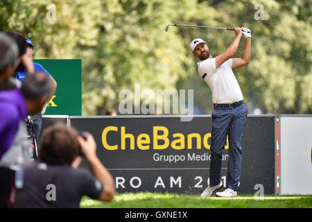 Monza, Italien. 17. September 2016.  Schwedischen Golfspieler Rikard KARLBERG 73 Golf italienischen Open 2016. Bildnachweis: Federico Rostagno/Alamy Live-Nachrichten Stockfoto