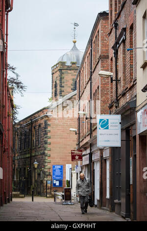 Carlisle Street Szene in der Stadtmitte Stockfoto