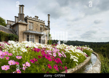 Endsleigh Cottage, jetzt Hotel Endsleigh nr Tavistock, Devon, eine historische "Ferienhaus Orne" von Jeffry Wyatville c.1810 entworfen. Stockfoto