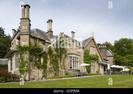 Endsleigh Cottage, jetzt Hotel Endsleigh nr Tavistock, Devon, eine historische "Ferienhaus Orne" von Jeffry Wyatville c.1810 entworfen. Stockfoto