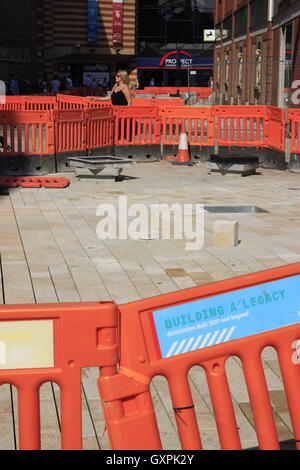 Hull City of Culture urbanen Straßenbild Stockfoto