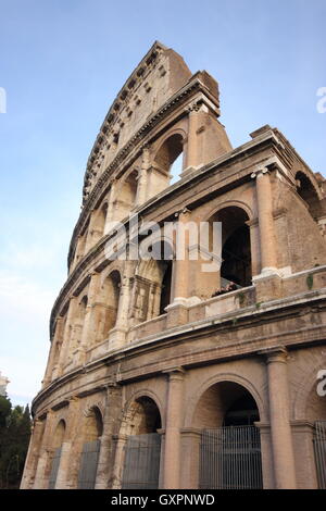 Ein schönes Detail des Kolosseum, Rom, Italien Stockfoto