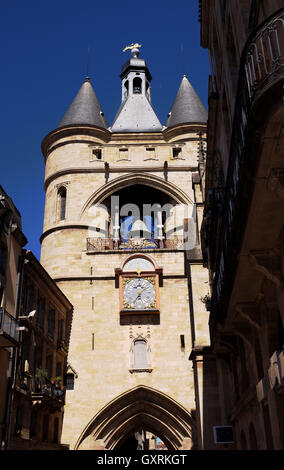 Bordeaux ist eine Hafenstadt am Fluss Garonne im Département Gironde im Südwesten Frankreich Stockfoto