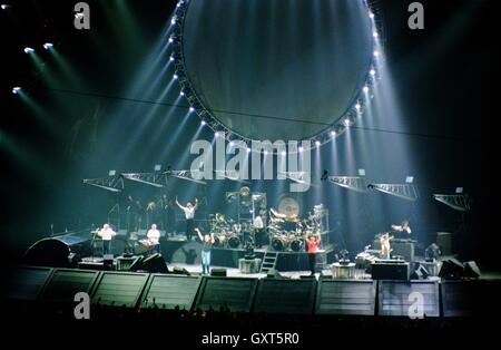 Pink Floyd Live in Earls Court, London, Großbritannien - Oktober 1994. Stockfoto