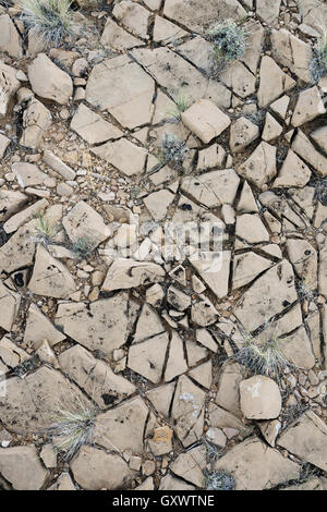 Geometrische Felsen im Capitol Reef National Park Stockfoto
