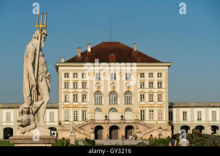 Schloss Nymphenburg in München, Bayern, Deutschland Stockfoto