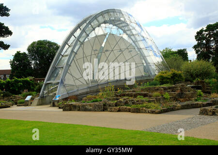 Davies Alpine House eröffnet 1986, Royal Botanic Gardens, Kew Gardens, London, England, UK Stockfoto