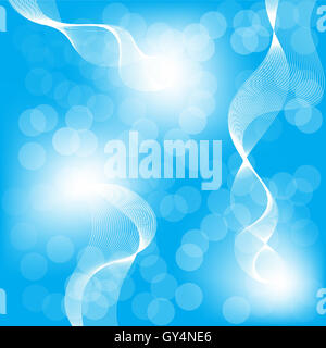 Ein Design blaue abstrakte Hintergrund Stockfoto