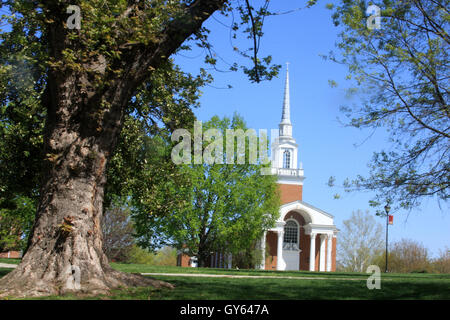 Lynchburg, Virginia, USA. Snidow Kapelle auf dem Campus der Universität Lynchburg (ehemaliges Lynchburg College). Stockfoto