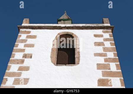 Fuerteventura: die Kathedrale der Heiligen Maria in der Stadt Betancuria, erbaut zwischen 1410 und 1424 Stockfoto