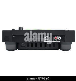 Professionelle schwarze CD Stockfoto