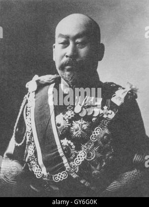 Porträt von Masatake Terauchi Stockfoto