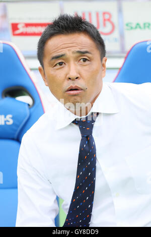 Kanagawa, Japan. 17. September 2016. Tatsuma Yoshida (Albirex) Fußball /Soccer: 2016-J1-League-Spiel zwischen Yokohama F Marinos 3-1 Albirex Niigata Nissan-Stadion in Kanagawa, Japan. Bildnachweis: Yohei Osada/AFLO SPORT/Alamy Live-Nachrichten Stockfoto