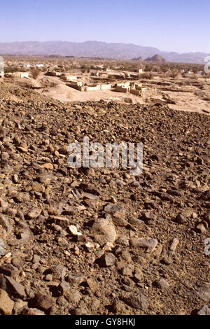 Ruinen einer alten Stadt im Westen von Yanbu, Saudi-Arabien Stockfoto
