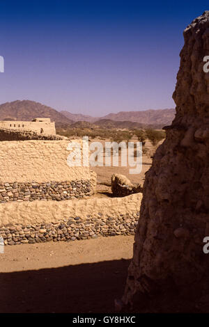 Ruinen einer alten Stadt im Westen von Yanbu, Saudi-Arabien Stockfoto