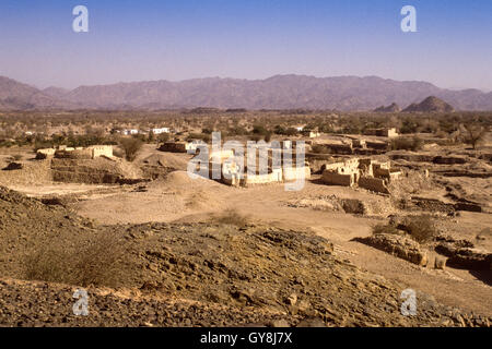 Ruinen einer alten Stadt im Westen von Yanbu, Saudi-Arabien Stockfoto