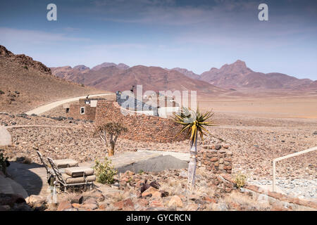 Sossusvlei Desert Lodge, Namib-Naukluft-Nationalpark, Namibia Stockfoto