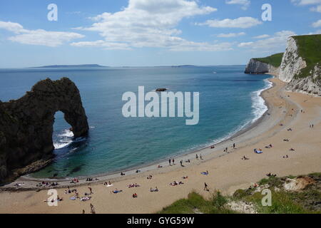 Durdle Door in England Stockfoto