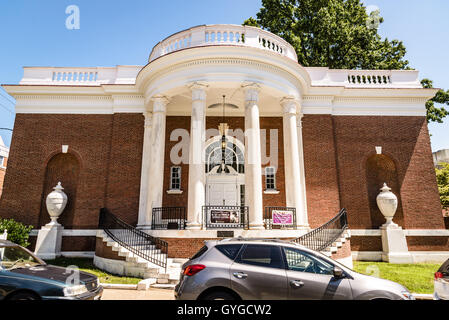 Albemarle Charlottesville Historical Society McIntire öffentliche Bibliothek Gebäude 200 Second Street, Charlottesville, VA Stockfoto