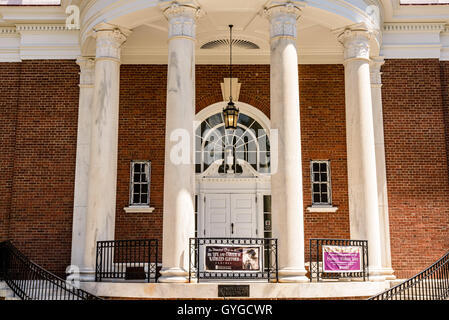 Albemarle Charlottesville Historical Society McIntire öffentliche Bibliothek Gebäude 200 Second Street, Charlottesville, VA Stockfoto