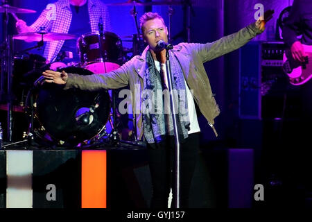 Ronan Keating Zeit mein Leben Tour in Newcastle City Hall, Newcastle Upon Tyne | Mittwoch, 14. September 2016 Stockfoto