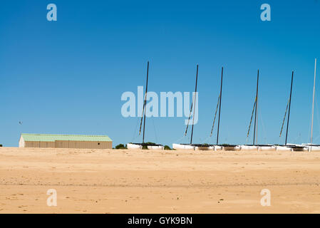 Frankreich, Charente Maritime, die Strände von Boyardville in der Nähe von Fort Boyard Stockfoto