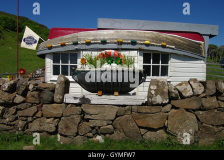 Cafe, Calgary, Isle of Mull, Schottland Stockfoto