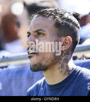 Los Angeles, Kalifornien, USA. 18. September 2016. Matt Barnes besucht in einem NFL-Football-Spiel zwischen den Los Angeles Rams und Seattle Seahawks, Sonntag, 18. September 2016, in Los Angeles. Die Rams gewannen 9-3. Bildnachweis: Ringo Chiu/ZUMA Draht/Alamy Live-Nachrichten Stockfoto
