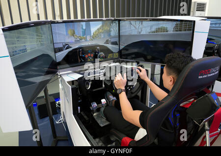 Hong Kong. 19. September 2016.  Eröffnung des Hong Kong ePRIX, FIA-Formel-E-Meisterschaft der Welt erste vollelektrische r Stockfoto