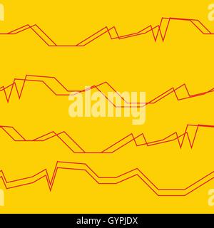 Nahtlose abstrakte horizontale Linien Muster Hintergrund Stock Vektor