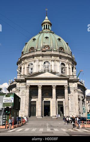 Marmorkirche, Kopenhagen, Dänemark Stockfoto